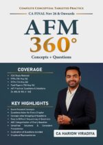 CA Final AFM 360° Concepts + Questions Book