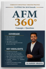 CA Final AFM 360° Concepts + Questions Book